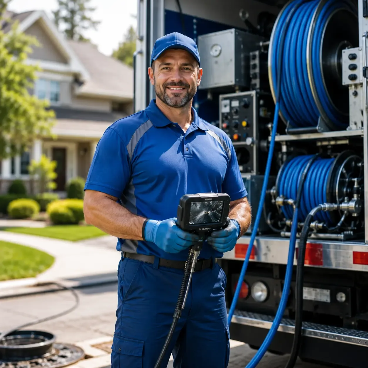 Local outdoor drain cleaning specialists in Clinton, MA